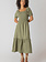 Dex Smocked Waist Tiered Maxi Dress