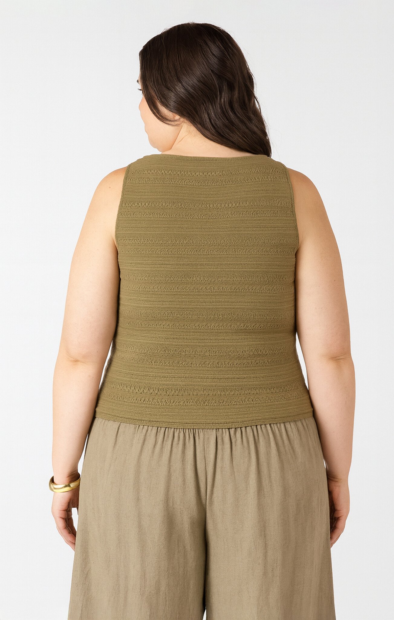 Dex Squareneck Textured Tank