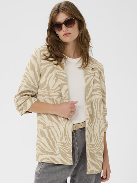 Soaked in Luxury Shirley Printed Blazer