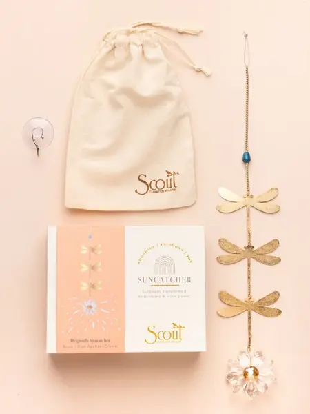 Scout Curated Wears Suncatcher Dragonfly/Blue Apatite