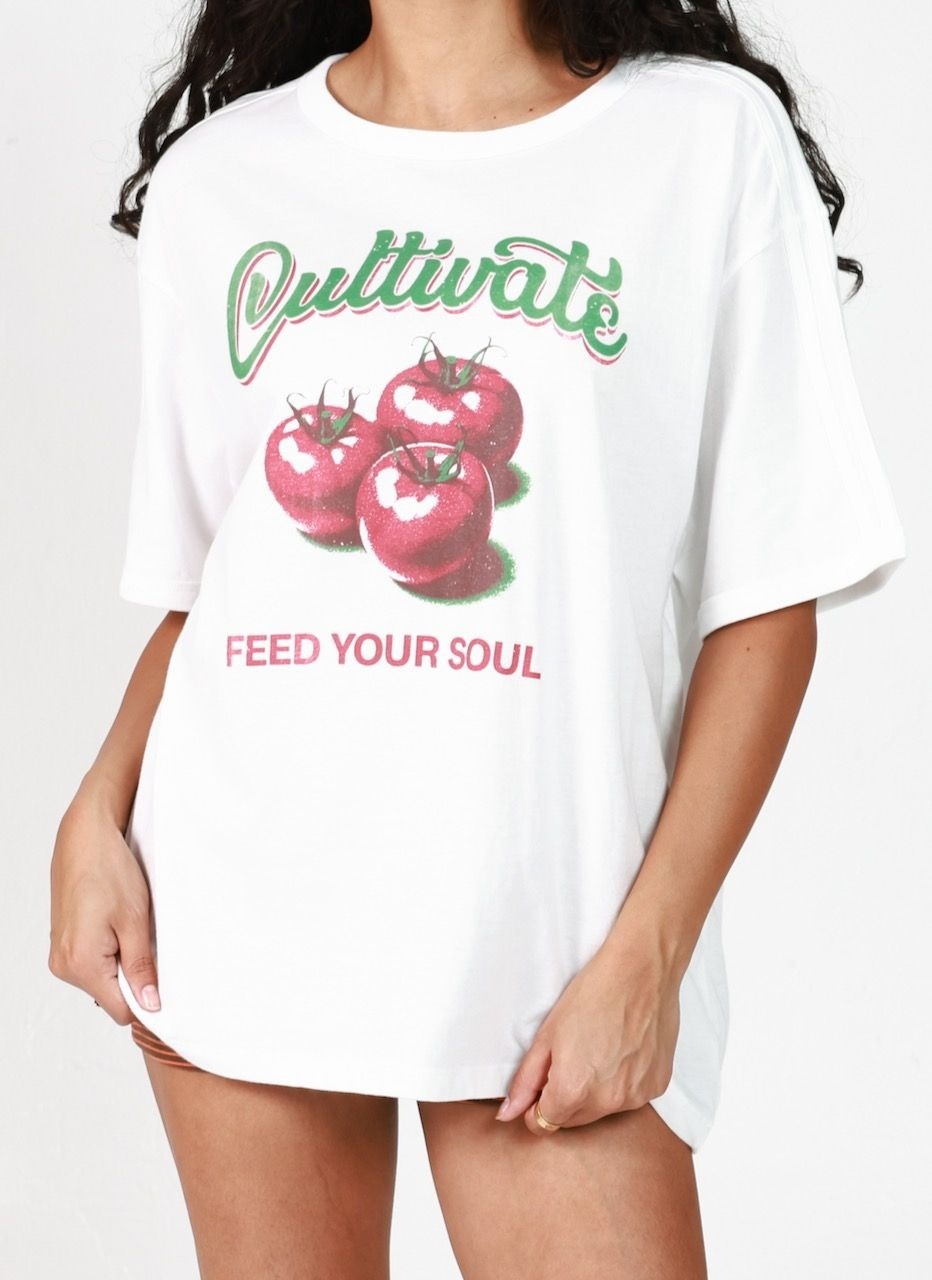 Girl Dangerous Cultivate Stripe Relaxed Fit Ringer Tee