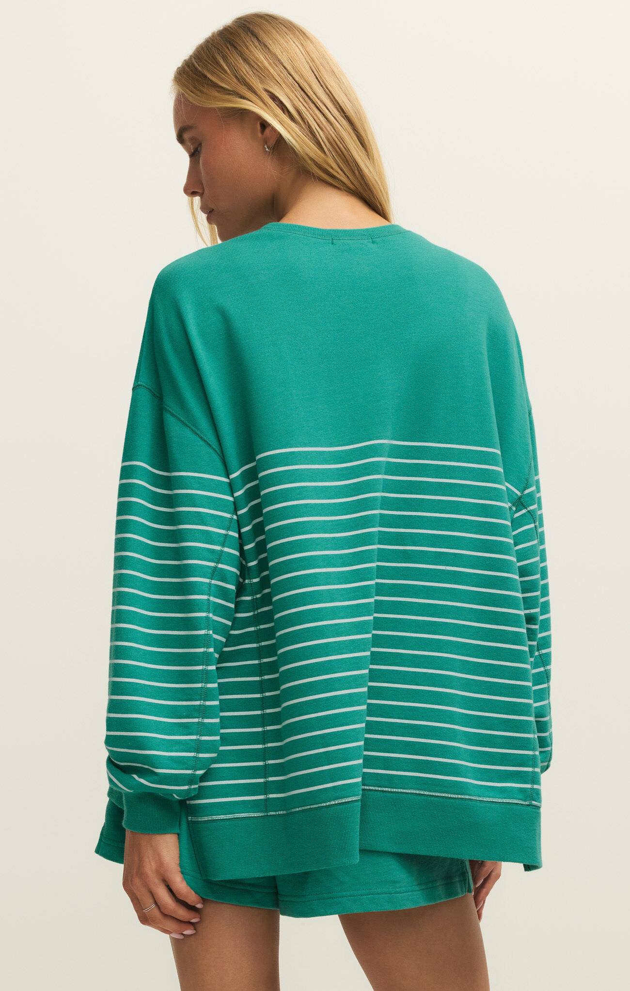 Modern Weekender Stripe Sweater