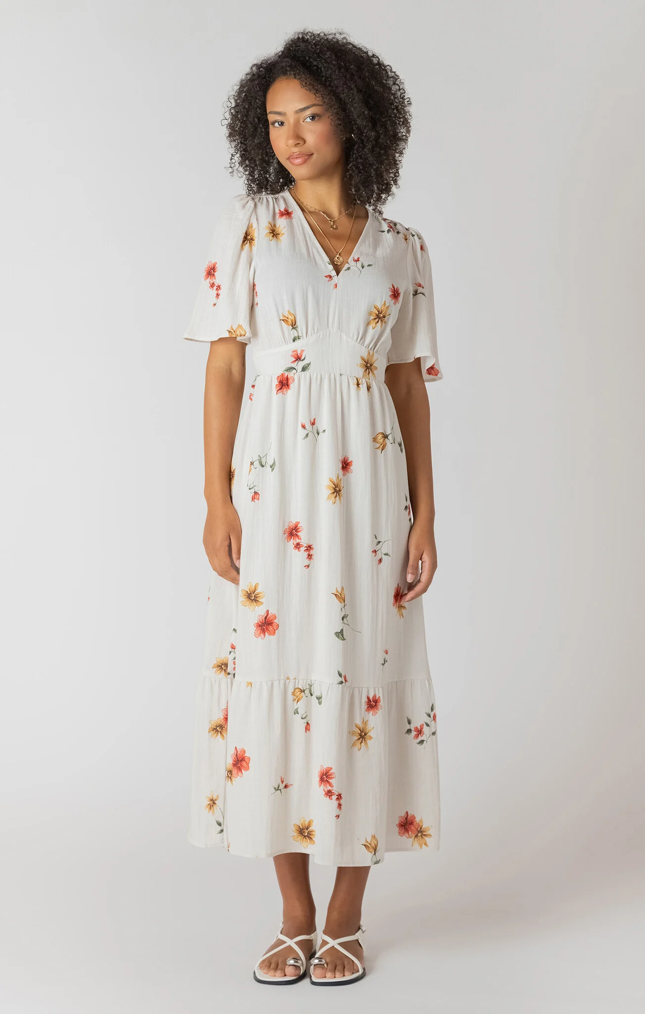 Dex Short Sleeve Maxi Dress
