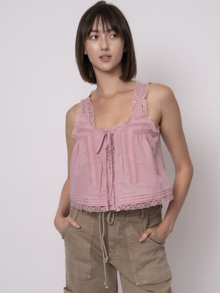 RD Style Alia Sleeveless Button Up