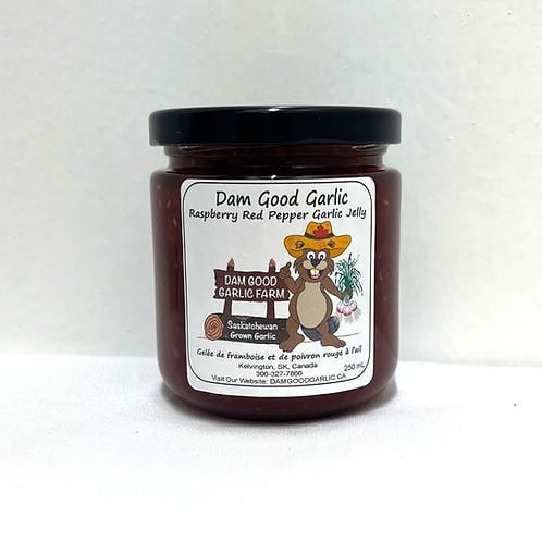 Raspberry Pepper Garlic Jelly 250ml
