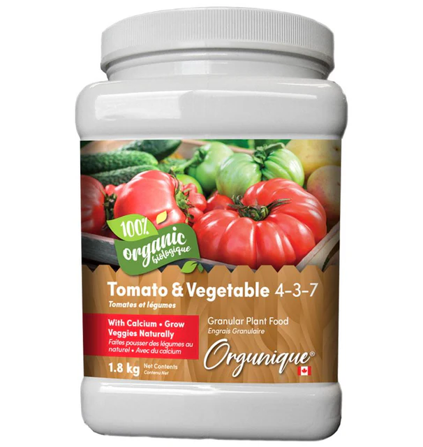 Orgunique Tomato & Vegetable 4-3-7 1.8kg