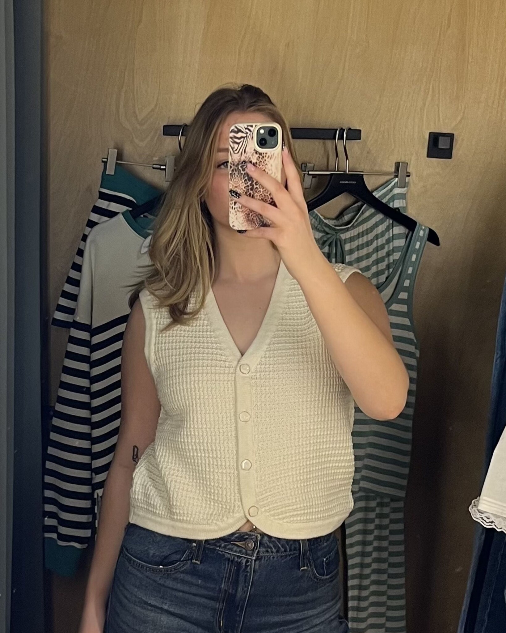 B.Young Mikala Short Waistcoat