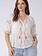 Dex Embroidered Lace Insert Blouse
