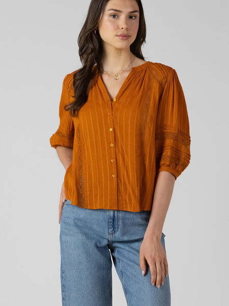 Dex Pintuck Blouse