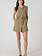 Dex Utility Drawstring Waist Mini Dress
