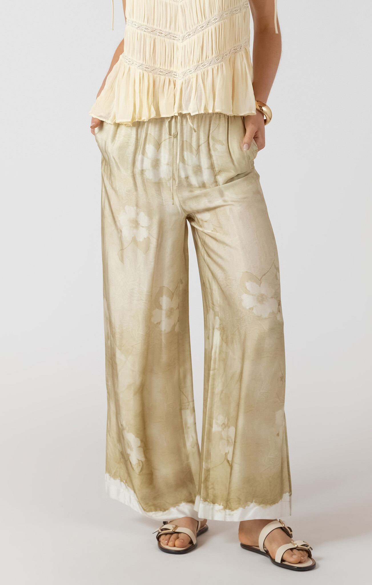 Dex Wide Leg Flowy Pants
