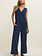 Z Supply Fiona Jersey Denim Jumpsuit