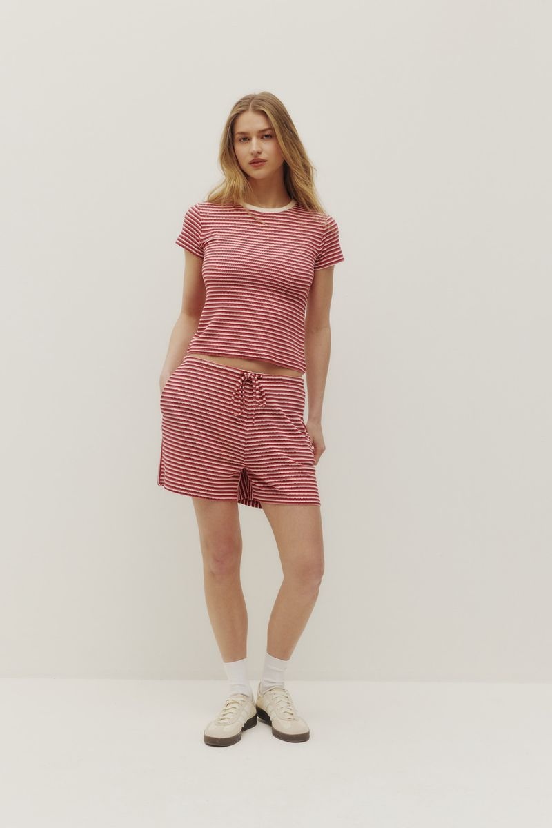 Kuwalla Chloe Stripe Shorts