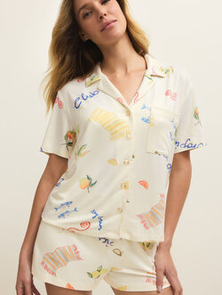 Z Supply Lounge Beach Days PJ Top