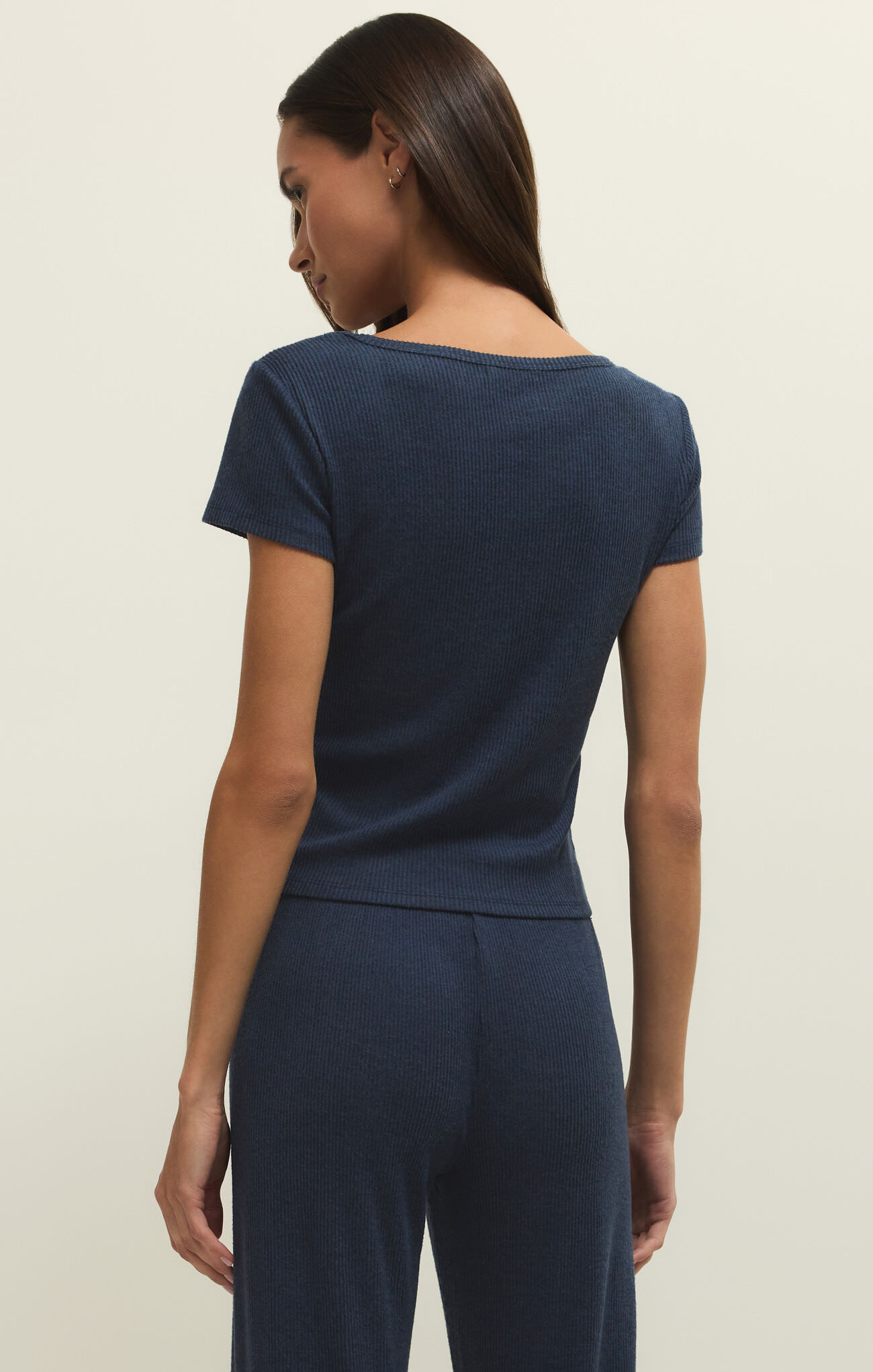 Z Supply Lounge Flower Market Rib Tee