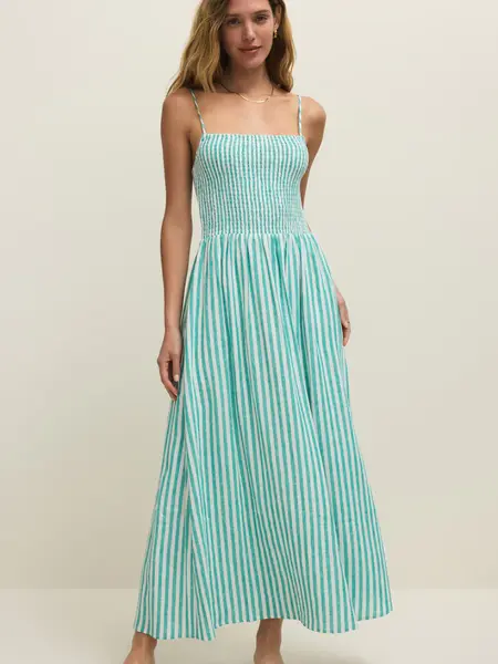 Z Supply Bayside Striped Midi Dress