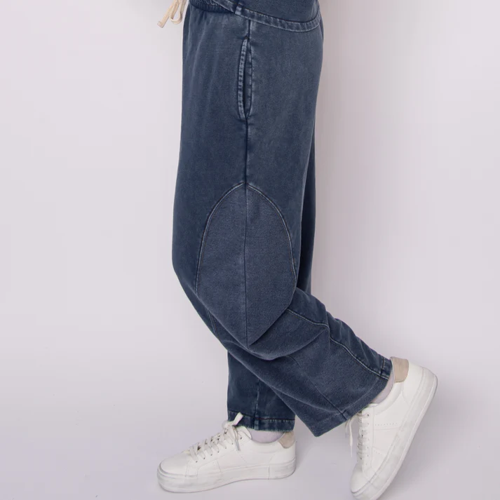 RD Style Silco Denim Look Terry Pants