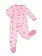 Silkberry Baby Bamboo Ruffle Footed Sleeper w/ Zipper