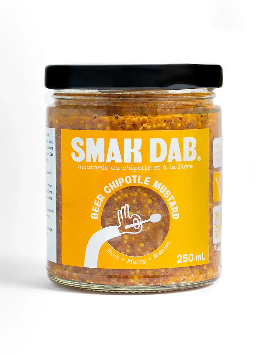 Smak Dab Beer Chipotle Mustard 250ml