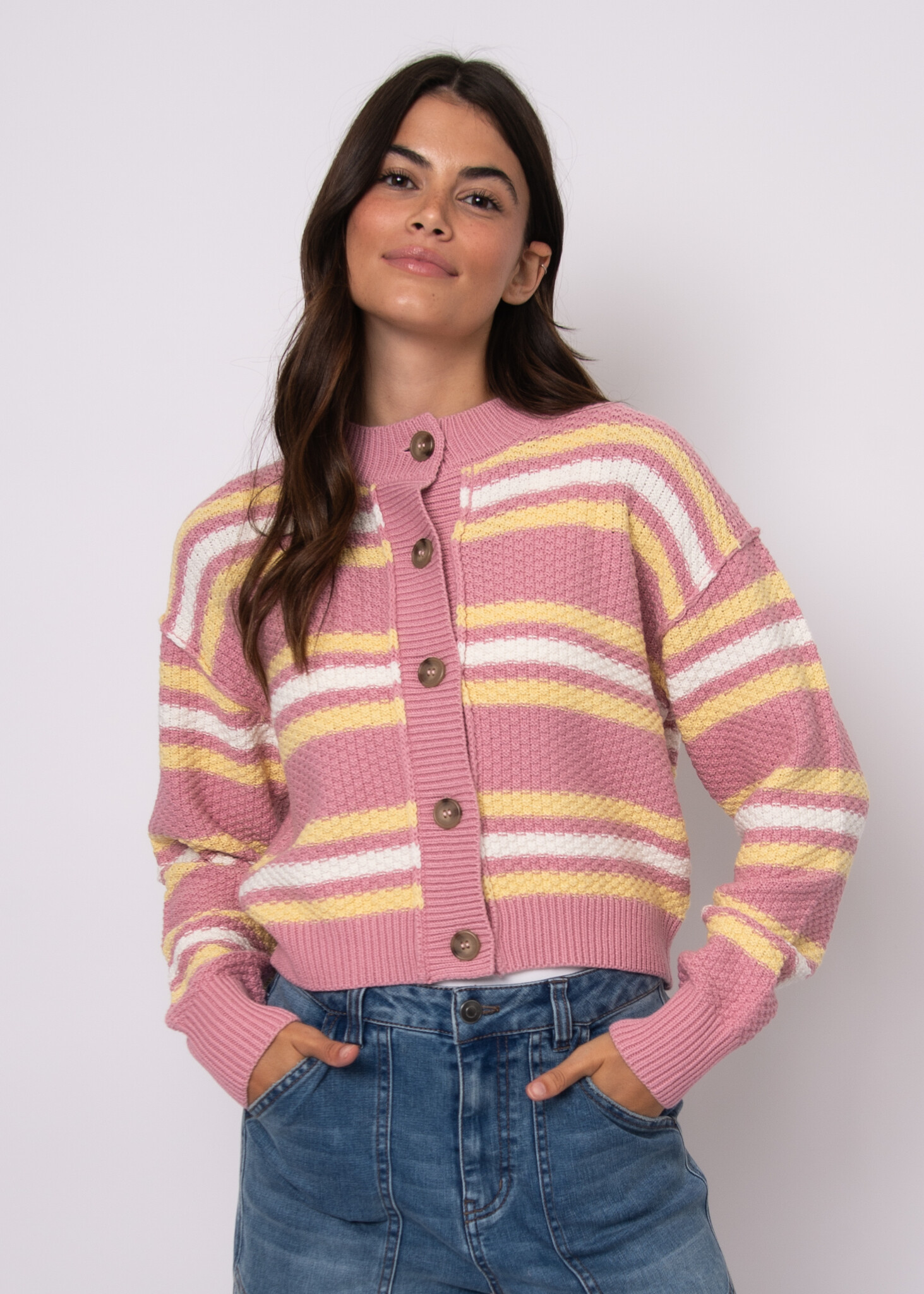 RD Style Lavana LS Crew Cardigan