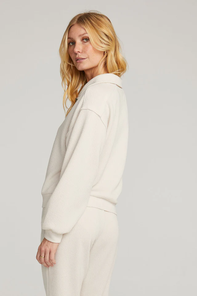 Saltwater Luxe Half Zip Seam Pullover