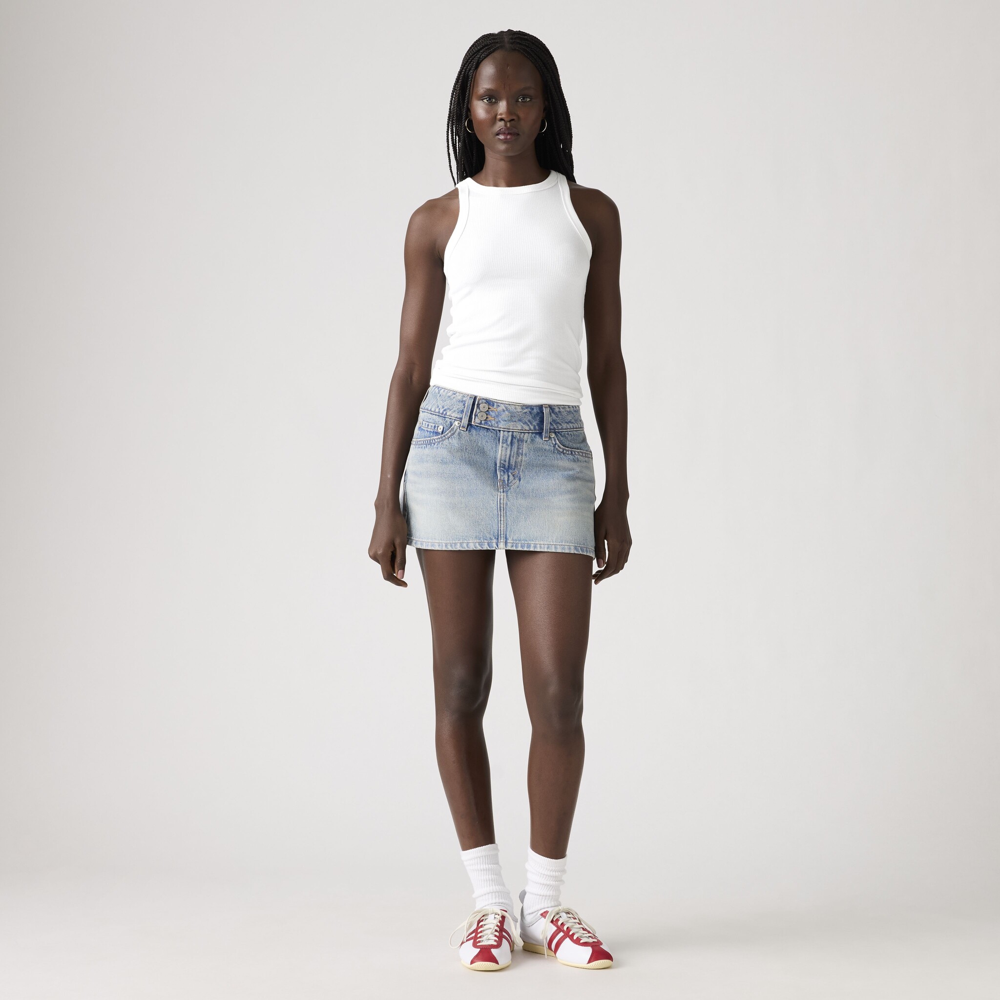 Levi's Super Low Mini Skirt