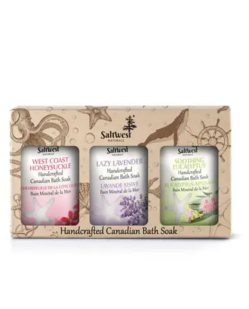 Saltwest Naturals Calming Bath Gift Box