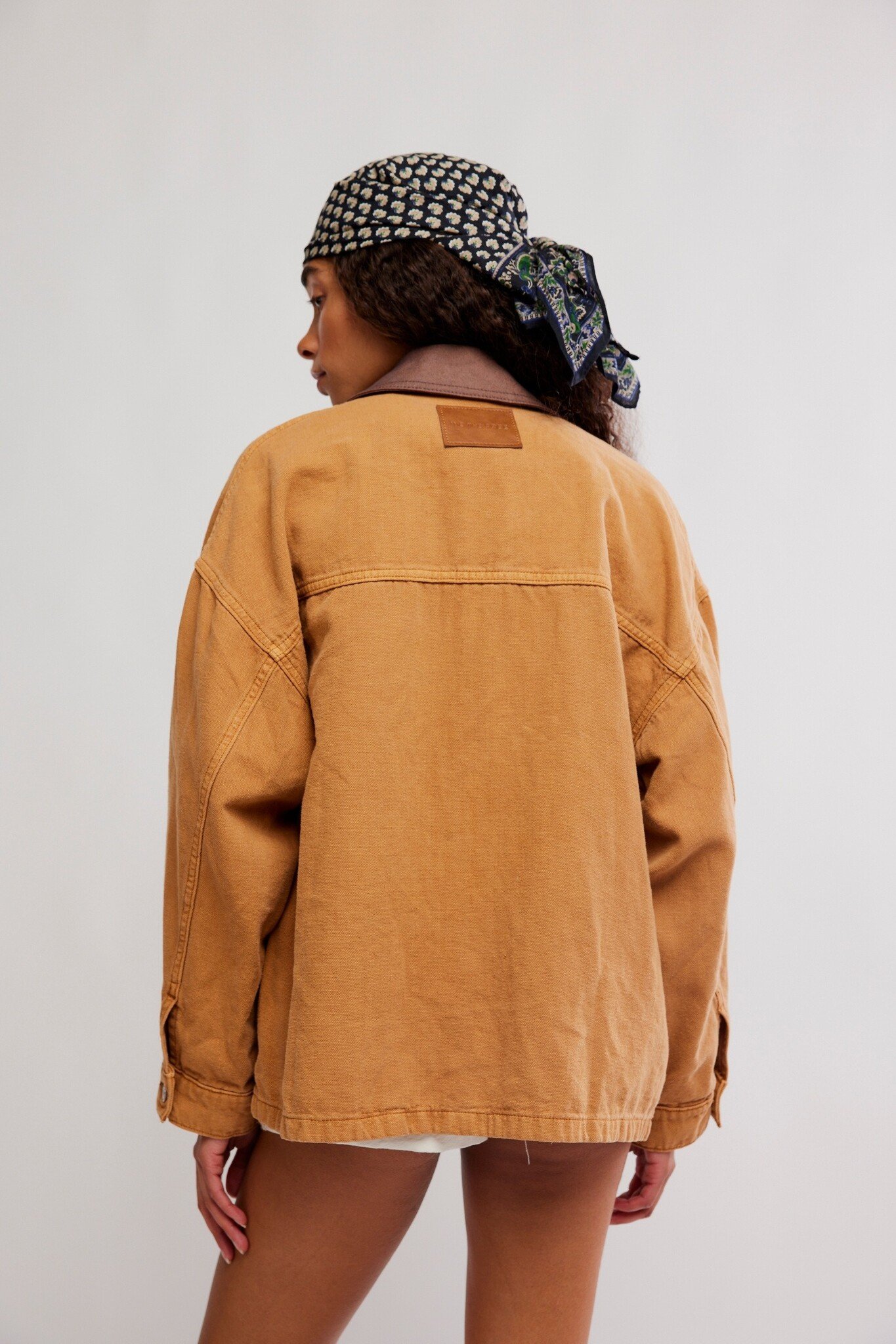 Free People Lemon Denim Jacket