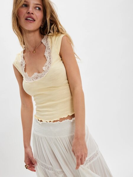 Free People Oh My Darling Tee