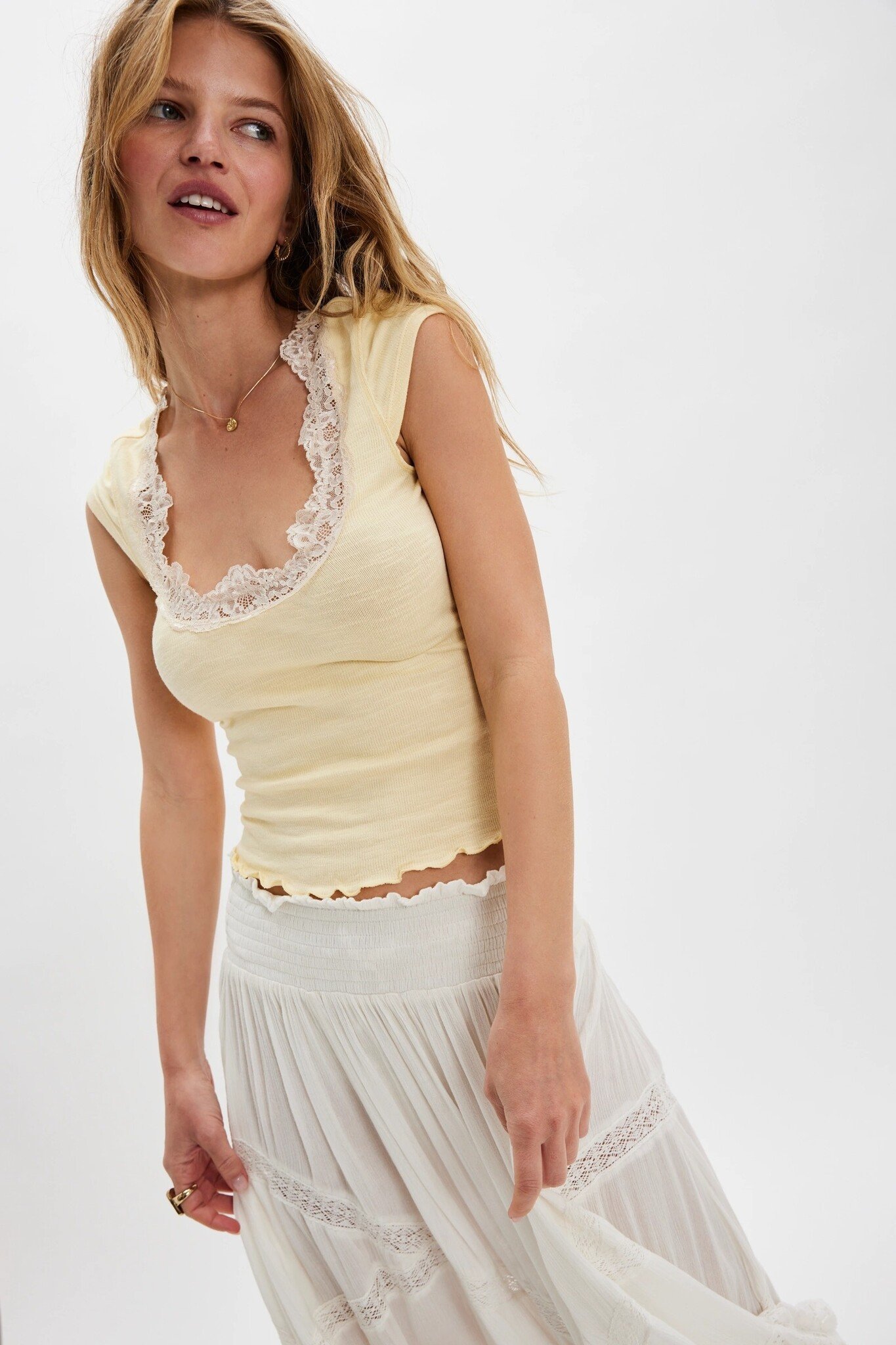 Free People Oh My Darling Tee