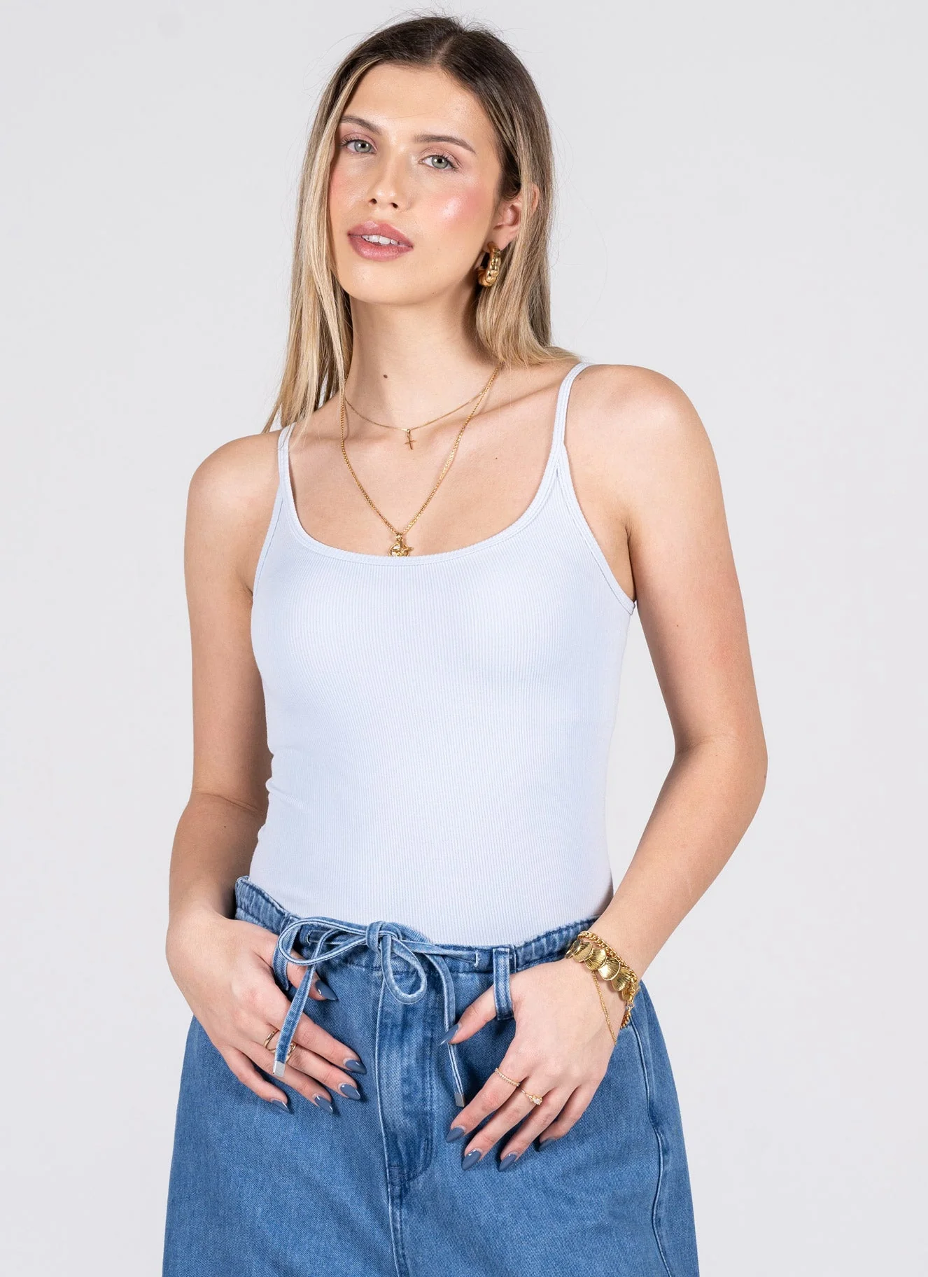 Cest Moi Bamboo Low Cut Cami