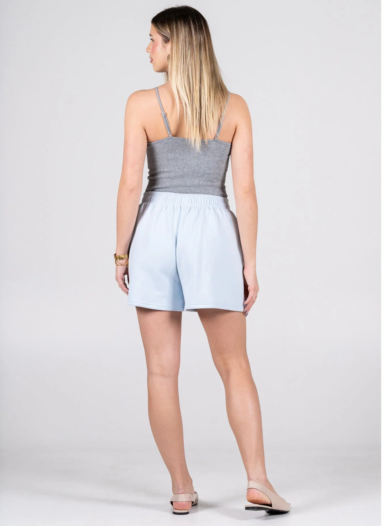 Cest Moi Cotton Mid Short