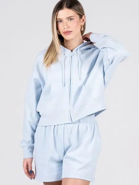 Cest Moi Cotton Zip Hoodie