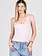 Cest Moi Seamless Smocked Cami
