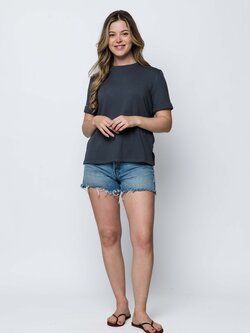 Orb Jill Luxe Fleece Cuffed Tee