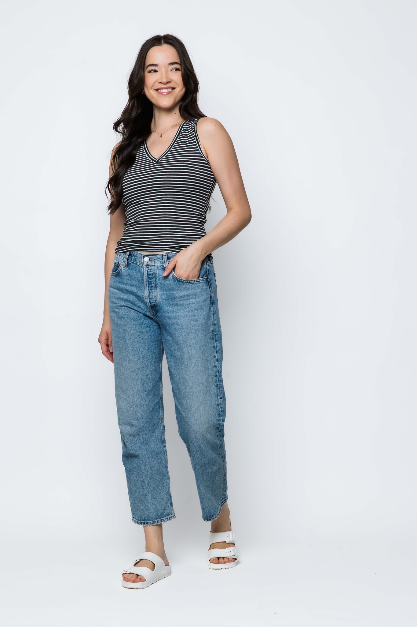 Orb Joelle V Neck Tank