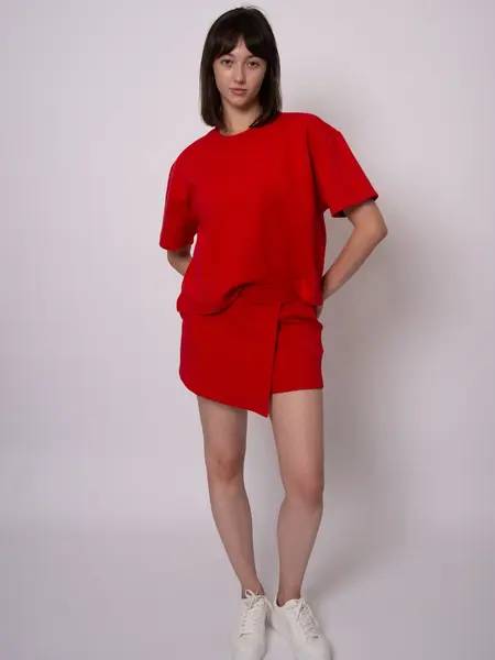 RD Style Starry Cotton Soft Pull On Skort