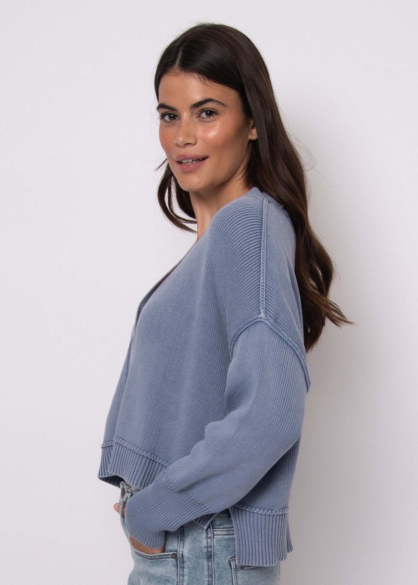 RD Style Sumire LS V-Neck Cardigan