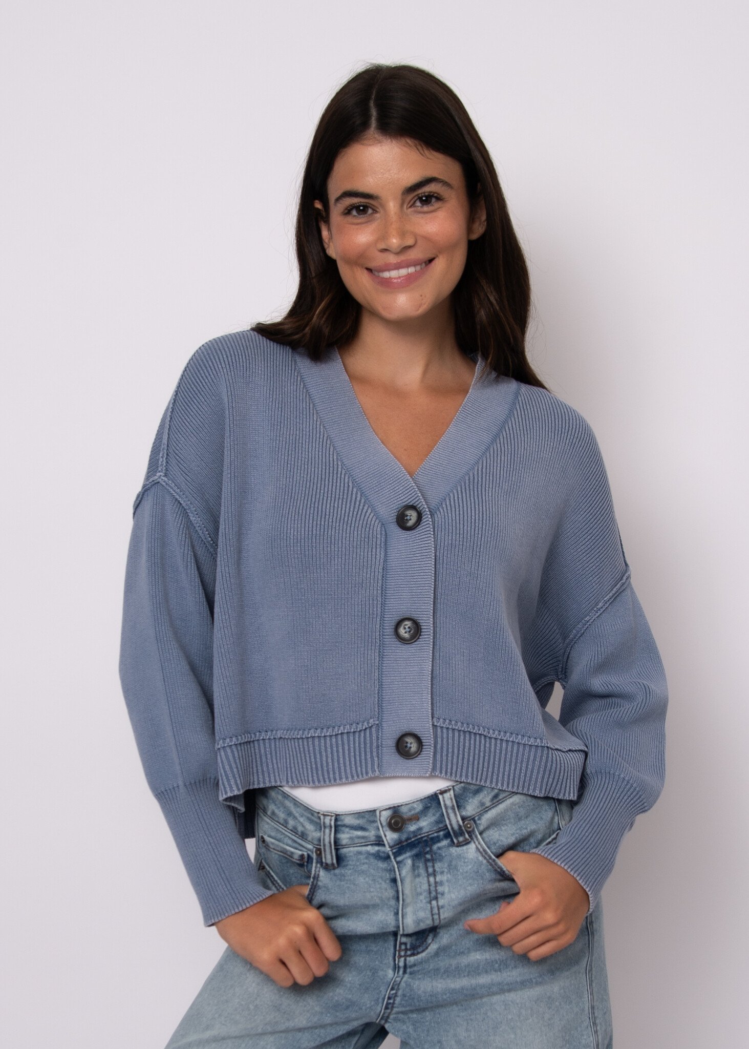 RD Style Sumire LS V-Neck Cardigan