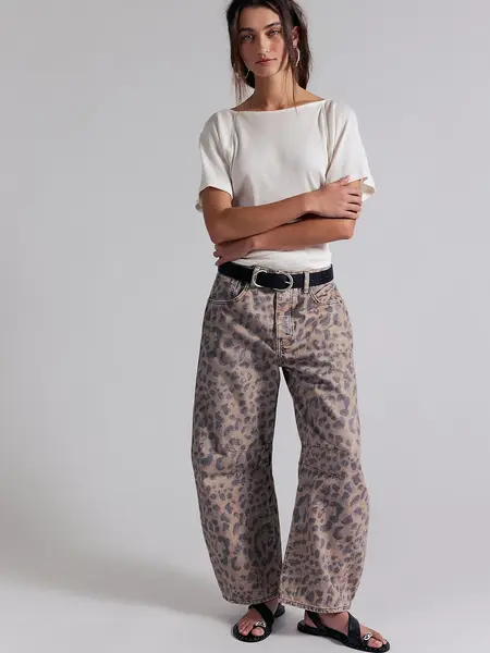 Free People Good Luck Printed Barrel