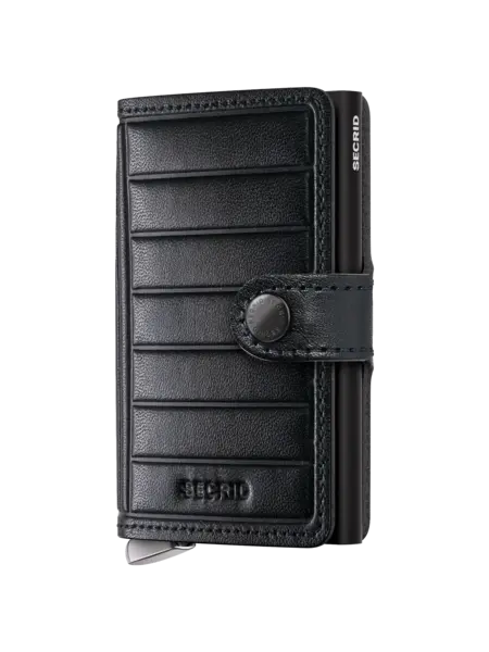 SECRID Mini Wallet Emboss Lines Premium+