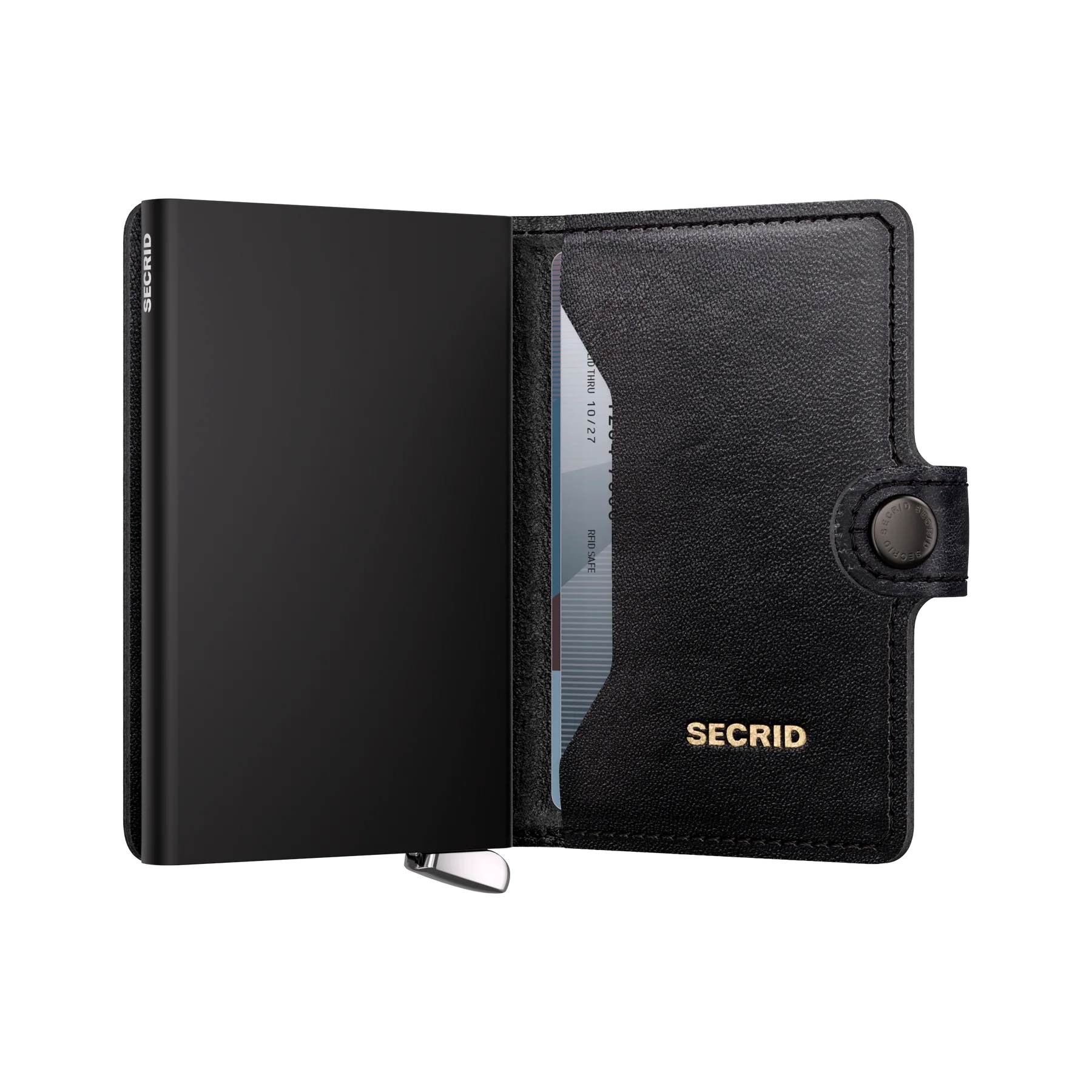SECRID Mini Wallet Emboss Lines Premium+