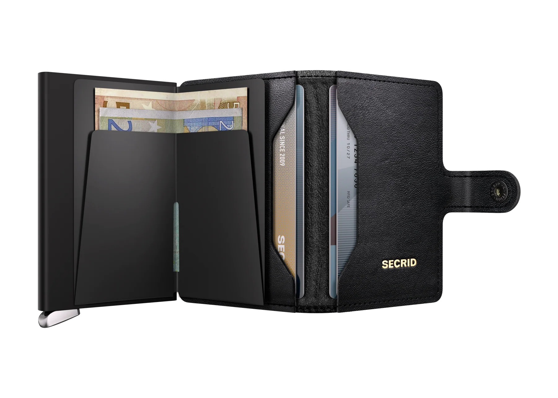 SECRID Mini Wallet Emboss Lines Premium+