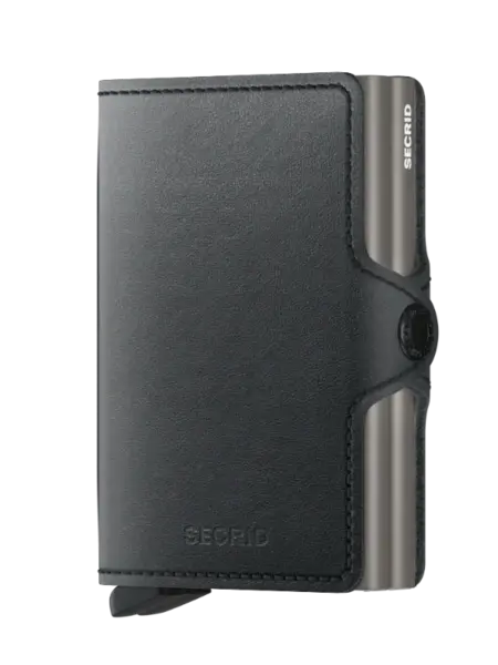 SECRID Twin Wallet Mirum Plant Based Black