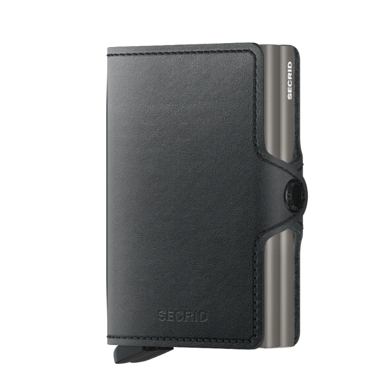 SECRID Twin Wallet Mirum Plant Based Black