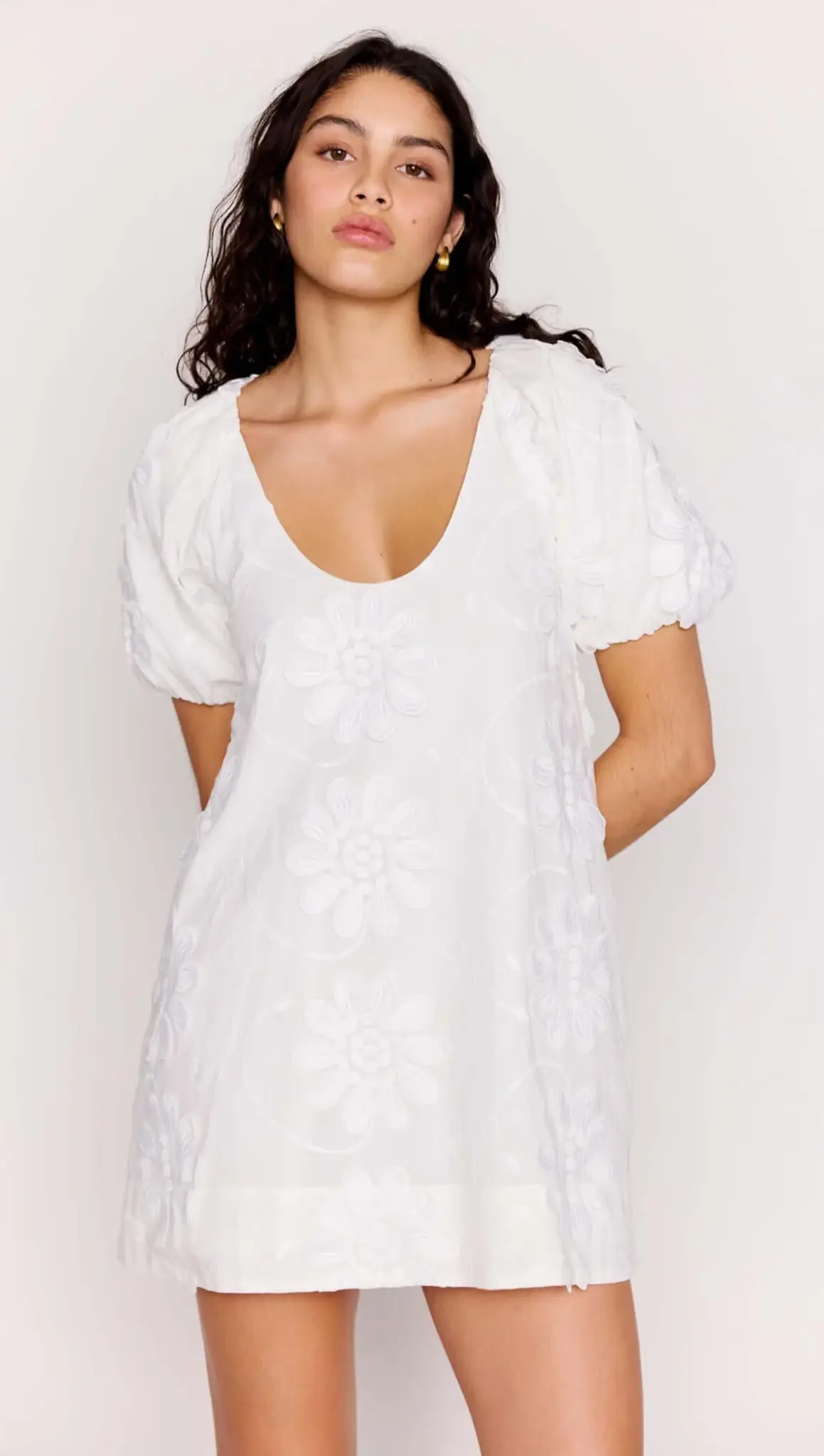 MinkPink Alessia Smock Mini Dress