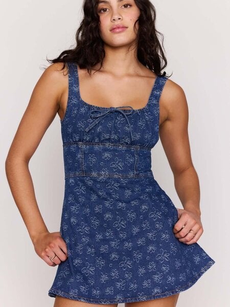 MinkPink Neve Denim Mini Dress