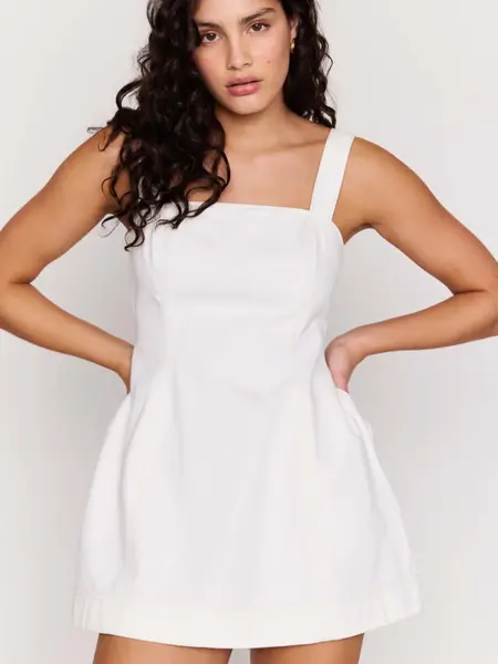 MinkPink Cove Denim Mini Dress