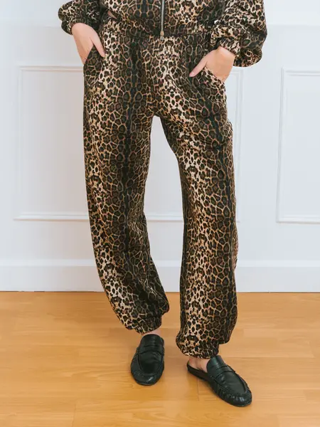 Brunette The Label Barrel Jogger