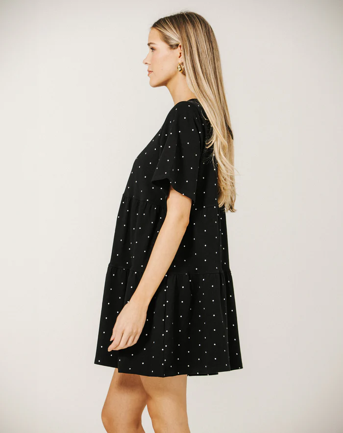 Brunette The Label Tiered Dress